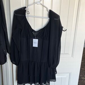 Black fun forever 21 mini dress NWT